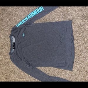Under Armor long sleep shirt. Size M. Lightly worn